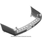 Genuine Gm Primed Rear Bumper Upper Fascia 84399430. Fixed Price $1605.04.