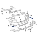 For Dodge Durango 2018-2020 6CH61SZ7AA Front Left Bumper Trim. Fixed Price $45.55.