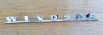 Windsor Trunk Emblem Trim Chrysler Dodge Plymouth Mopar Desoto 1952 1950-54. Fixed Price $41.11.