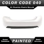 New Painted *040 White* Rear Bumper Cover Fascia For 2014-2019 Toyota Corolla. Fixed Price $380.99.