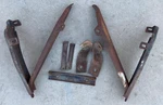 Ford Fairlane Torino Ranchero Front Bumper Impact Mount Brackets 1968-1969 Oem. Fixed Price $300.00.