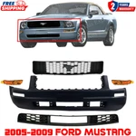 Front Bumper Cover Primed & Grille Assembly Kit 2005-2009 Ford Mustang. Fixed Price $328.23.