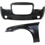 Bumper Cover And Fender Kit For 2005-2010 Chrysler 300 Primed. Fixed Price $334.89.