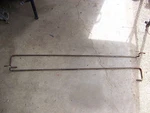 1969 Dodge Coronet Trunk Tensioning Rods Super Bee Plymouth Road Runner Gtx. Fixed Price $150.00.