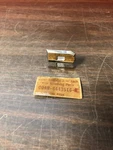1960 Ford Fairlane Galaxie Trunk Lock Cover Letter "r" Nos 1018. Fixed Price $24.99.