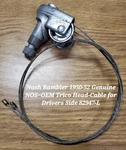 1950-'52 Nash Rambler Genuine Nos Oem Trico Head-cable For Driver's Side 82947-L. Fixed Price $29.99.