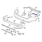 For Honda Pilot 2016-2022 71598TG7A00 Rear Left Bumper Guide. Fixed Price $14.69.