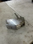 1950 Ford Chrome Trunk Lid Handle Deck Used. Fixed Price $50.00.