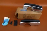 1971 Maverick Pair Of Nos Rear Bumper Guards Complete In Box Ford # D1FZ 17984. Fixed Price $249.99.