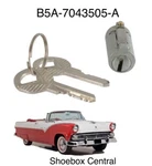 1955 1956 Ford Trunk Deck Lid Lock Cylinder Tumbler With Keys. Fixed Price $24.50.