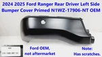 2024 2025 Ford Ranger Rear Driver Left Side Bumper Cover Primed N1WZ-17906-NT. Fixed Price $225.00.