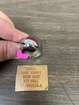 1953 Ford Trunk Lock Key Hole Cover Flipper Door Nos 324. Fixed Price $26.99.