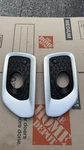2008-2013 Volvo XC70 Fog Light Bezels W/ Silver Trim Accents Oem. Fixed Price $110.00.