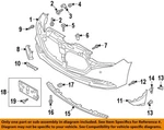 Mazda Oem 19-25 3 Components-bumper Cover Retainer BDTT500T6A. Fixed Price $6.14.