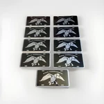 New Sealed Duck Commander Metal License Plate Dynasty Collectible Cave. Fixed Price $13.99.