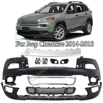 For 2014-2018 Jeep Cherokee Front Bumper Complete Assembly With Grills New. Fixed Price $357.00.