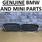 Genuine Bmw F10 F11 Kidney Grilles Chrome 51137261355, 51137261356. Pair. 41D. Fixed Price $127.93.