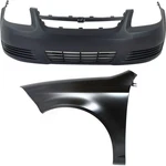 Front Bumper Cover + Fender Set For 2005-2010 Chevrolet Cobalt. Fixed Price $300.22.