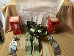 1965 Ford, Fairlane, Falcon, Mustang Nos Gold Seat Belt Kits #C5AZ 6261200-S. Fixed Price $699.99.