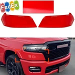 Fit Dodge Ram 1500 2025-26 Front Lh Rh Bumper Upper Side Cover Cap PR4 Flame Red. Fixed Price $85.99.
