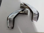 1958-1962 Chevy C1 Corvette Front License Guards Bumperettes Oem. Fixed Price $65.13.