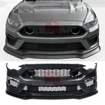Fits 2015-2017 Ford Mustang Mach Style Front Bumper Replacement + Lip. Fixed Price $699.00.