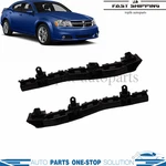 Right & Left Fascia Support Bracket For 11-14 Dodge Avenger Front Bumper New. Fixed Price $23.99.