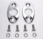 55 56 57 Chevy Station Wagon & Nomad Lower Tailgate Cable Ball Retaining Plates. Fixed Price $49.50.