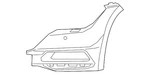 Genuine Volkswagen Bumper Cover 3G8-807-013-AE-GRU. Fixed Price $622.29.