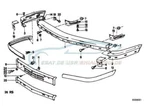 Genuine Bmw 51111868101 - Left Bumper Bar Series. Fixed Price $106.70.
