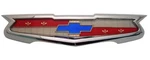 New Trunk Emblem W/bezel For 1955 Chevy 150 210 Bel Air Nomad Rear Deck Lid. Fixed Price $111.99.