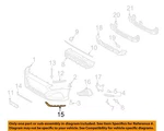 Hyundai Oem Sonata Front Bumper Grille Grill-lower Molding Trim Right 86564C2800. Fixed Price $62.96.