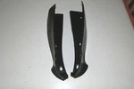 1967 1968 Cougar Front Fender To Bumper Shields, Rubber (pair) Reproduction. Fixed Price $80.00.