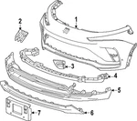 Genuine Gm Bumper Cover 42887853. Fixed Price $140.89.