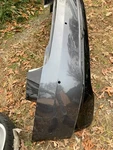 Tesla Model Rear Bumper Cover Metallic Blue 2012-2015 6008179-00-E 1010150. Fixed Price $390.00.