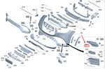Mercedes-benz Gls X167 Front Right Lower Bumper Grille A1678855802. Fixed Price $86.88.