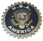 United States Seal (blue) Car Grille Badge - American Eagle Usa. Fixed Price $20.95.