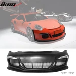 Fits 05-12 Porsche Carrera 911 997 To 991 GT3 Style Front Bumper Cover W/ Drl. Fixed Price $1699.99.