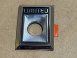 Gm 20260430 Rear Trunk Lock Bezel Emblem -- 1982-1988 Buick Century Limited Nos. Fixed Price $125.00.