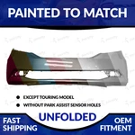New Painted Match 2011-2017 Honda Odyssey Non-touring Unfolded Front Bumper. Fixed Price $322.98.