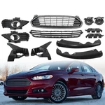 DS7Z17D957AAPTM Ford Fusion 13-16 Front Grill Package Chrome Horizontal Bars. Fixed Price $67.88.