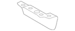 Genuine Toyota Fender Liner Extension 53895-0R050. Fixed Price $26.87.