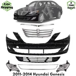 Front Bumper Cover Fascia & Grille Assembly Kit For 2011-2014 Hyundai Genesis. Fixed Price $1485.50.