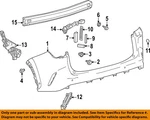 Toyota Oem 22-25 NX250 Rear Bumper Components-side Support 52156F6010. Fixed Price $70.68.
