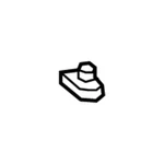 Genuine Mercedes-benz Oe Retainer Wedge 251-750-00-89. Fixed Price $44.38.
