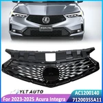 Fit 2023-2025 Acura Integra Front Bumper Upper Grille Black Trim Centre. Fixed Price $105.00.