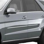 For: Mercedes ML250/350 2013-2015 Chrome Body Side Moldings #CBM-300-40413031. Fixed Price $185.89.