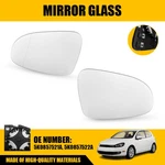 Pair For 2010-2014 Volkswagen Golf Gti Power Heated Mirror Glass Lh Side Eah. Fixed Price $20.99.