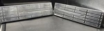 1961, 1962, 61,62 Lincoln Continental Trunk Tail Panel Trim Inserts Spears. Fixed Price $149.99.