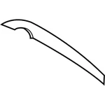 Genuine Mercedes-benz Oe Trim 209-885-19-25. Fixed Price $270.24.